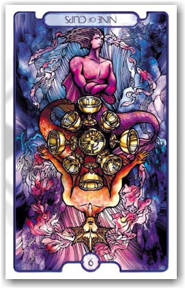 Revelations Tarot _ 9 of Cups Reversed